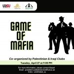 Game of Mafia, by Palestinian and Iraqi clubs