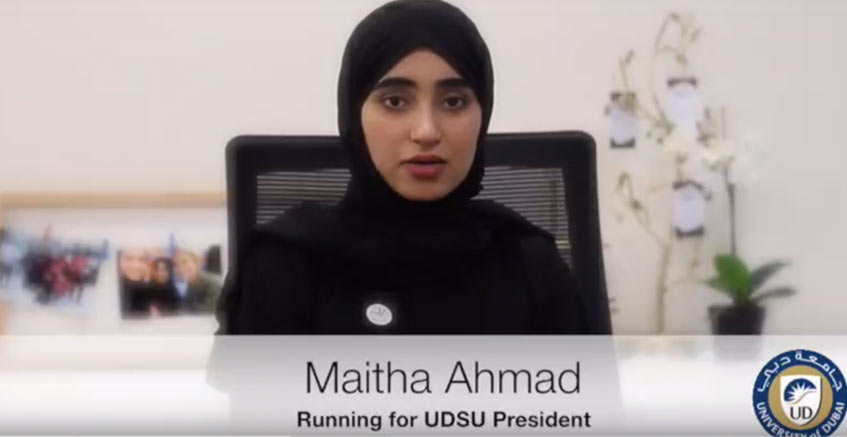 UDSU Elections – Team 1 - Video - University of Dubai