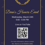 Dean's Honors Event